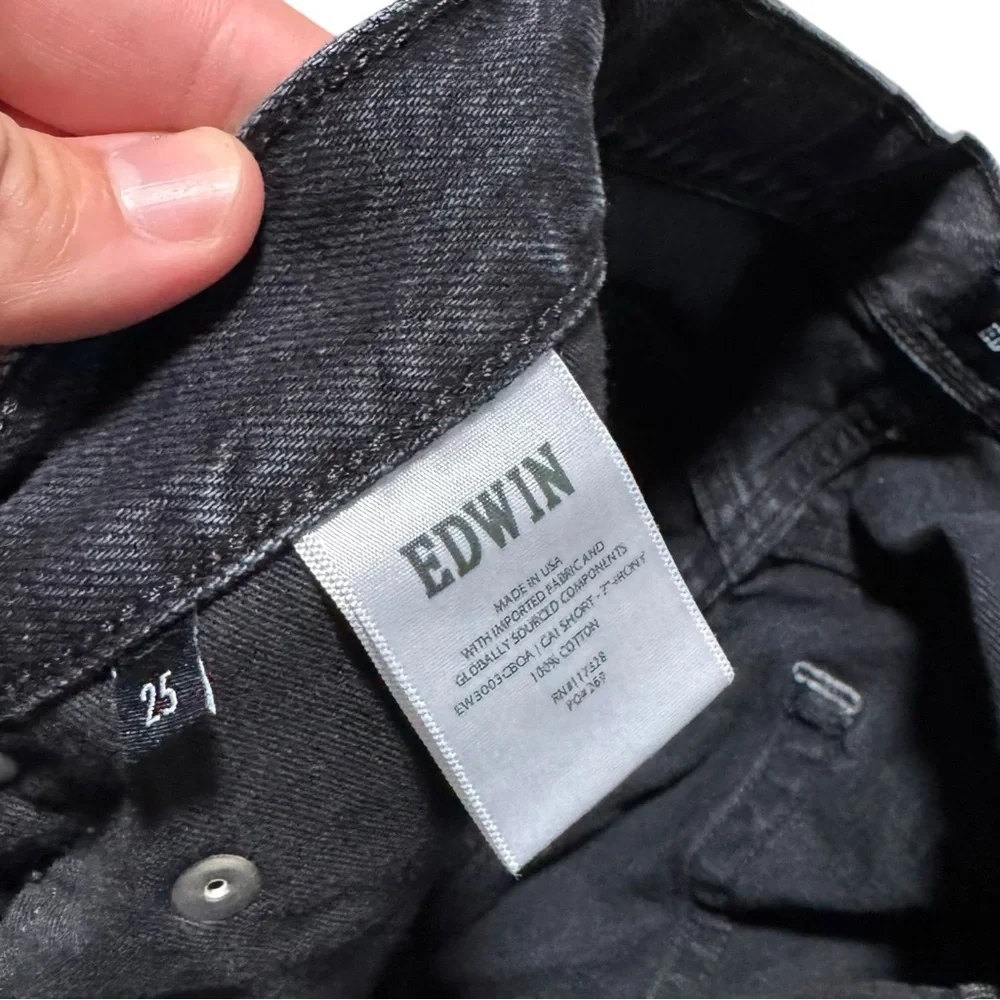 Edwin Cai Short 100% Cotton Black 6
